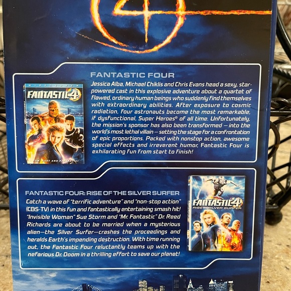 20th Century DVD’s,Fantastic 4 & Fantastic 4:Rise of the Silver Surfer - Picture 3 of 3